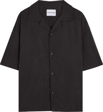 Mki Miyuki Zoku Sandwash Woven Shirt - Black - XL