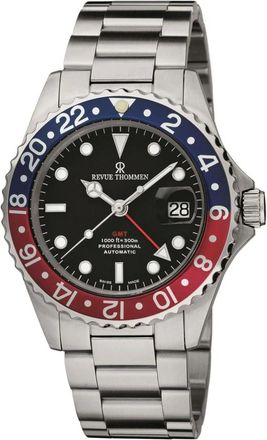 Revue Thommen Diver GMT Horloge - unisex - Accessoires - Grijs - Maat: ONE Size Tweed