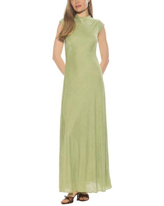Alexia Admor Nalani Mock Neck Sleeveless Maxi Dress