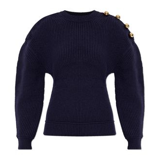 Lanvin Donna, Maglie, Blu, M, new