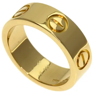 Cartier Yellow Gold Yellow Gold (18K) Band Ring (Pre-Owned)