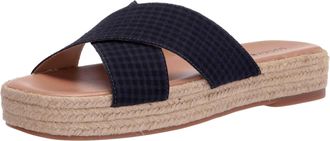 Lucky Brand Gayte Wedge Sandal Peacoat LK-GAYTE-401 Womens