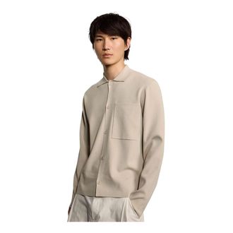 Kiefermann Lefael Strickjacke - Heren - Vesten - Beige - XL - Jute - Truien & Vesten