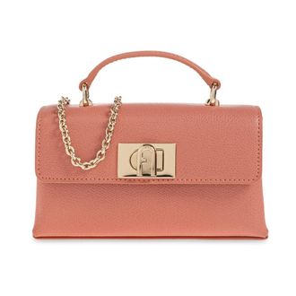 Furla Tassen, Dames, Roze, ONE Size, Leer, 1927 Mini Tas