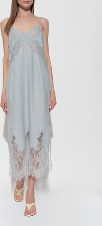 AllSaints Samia Dress, Womens, Light Blue