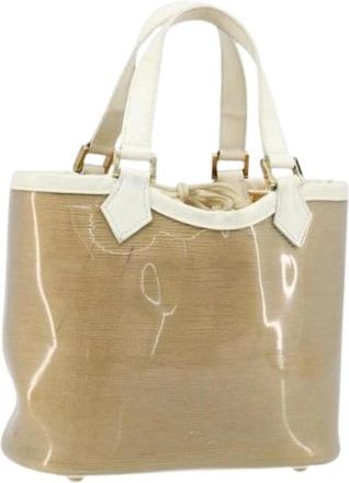 Louis Vuitton Pre-owned Epi Plage Handtas - Dames - Vintage Handtas - Beige - ONE Size - Leer - Vintage