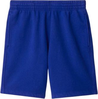 Burberry Equestrian Knight Design Cotton Shorts, Size X-Large