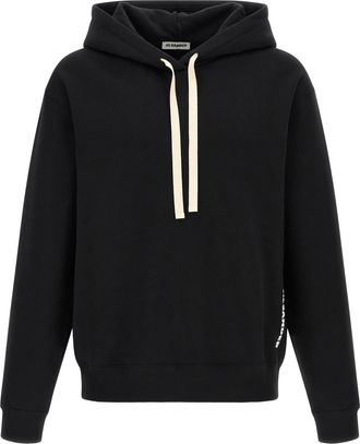 Jil Sander Black Cotton Mens Sweatshirt