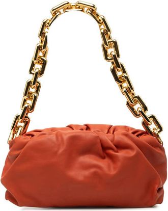 Bottega Veneta Pre-owned Bottega Veneta Lambskin Chain Pouch Ladies BKLUFGWNXNXLX9KW