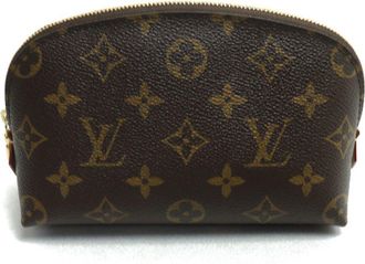 Louis Vuitton Brown Monogram Pochette Pouch (Pre-Owned)