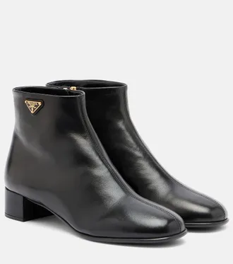 Prada Leather ankle boots