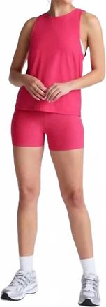 Beyond Yoga Featherweight Rebalance Tank Top In Vivid Pink
