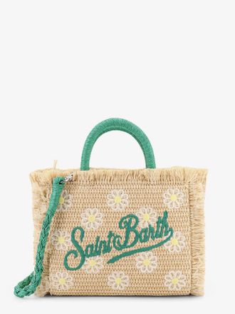 MC2 Saint Barth Borsa a mano Vanity Mini Straw con ricami all-over - MC2 SAINT BARTH - gender_Woman