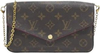 Louis Vuitton Pre-owned Clutches, female, Brown, Size: ONE SIZE Pre-owned Pochette Pouch Shoulder Bag