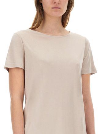 Fay Viscose-Elastane T-Shirt - White