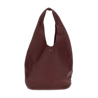 A.P.C. Le Neige Tote Bag - female - A.P.C. - Shoulder Bags - Red - ONE SIZE - Bags