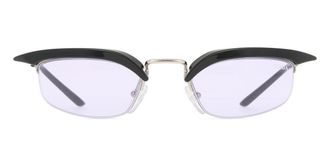 Prada PR B50S TZM40J Womens Sunglasses Black Size 52