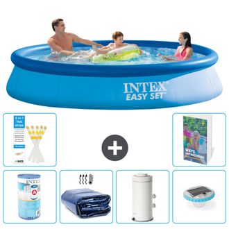 Intex Piscina Easy Set Redonda - 366x76 Cm - 7-piezas S101