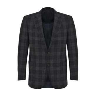 Canali 13280 2-Button Jacket - male - Canali - Blazers - Multicolor - L - Jackets