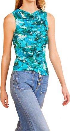 Ulla Johnson Medea Top In Azul