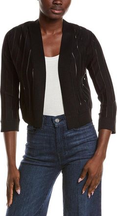 Anne Klein Sheer Stripe Shrug