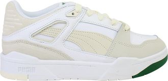 Puma Slipstream Retro Womens White Trainers Suede - Size UK 5.5