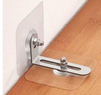 No Brand Anclajes De Pared Para Muebles Que Evitan La Inclinaci&oacute;n Sin Necesidad De Taladrar. Anclajes Autoadhesivos Para Muebles En La Parte Posterior: Fijan L