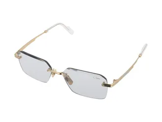 Cazal Titanium Rectangle Sunglasses - Gray