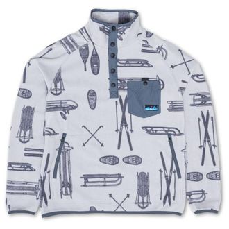 Kavu Teannaway Fleecepullover f&uuml;r Herren | grau