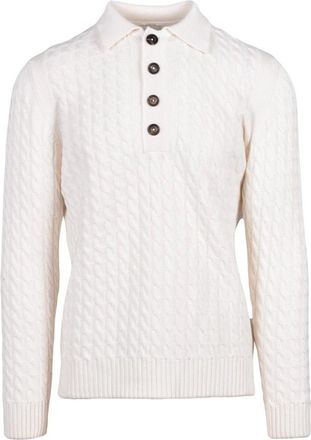Eleventy Polo in maglia - - Tops - Uomo - Beige - S