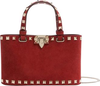 Valentino Garavani Red Rockstud Mini Satchel