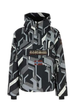 Napapijri Printed Polyester Padded Jacket
