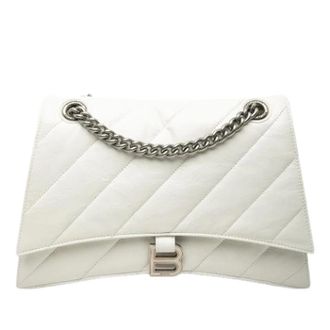 Balenciaga Pre-owned Shoulder Bags, female, White, Size: ONE SIZE Pre-owned Vintage Shoulder Bag