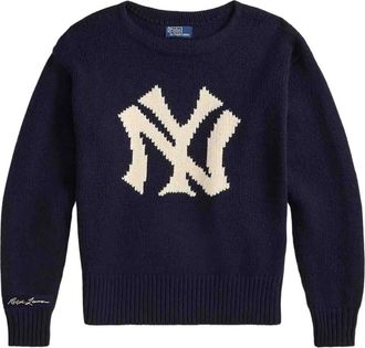 Polo Ralph Lauren x Yankees Maglione girocollo - Blu