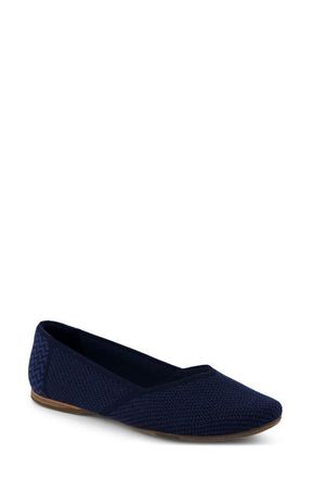 Toms Gemma Ballet Flat in Navy at Nordstrom, Size 7.5
