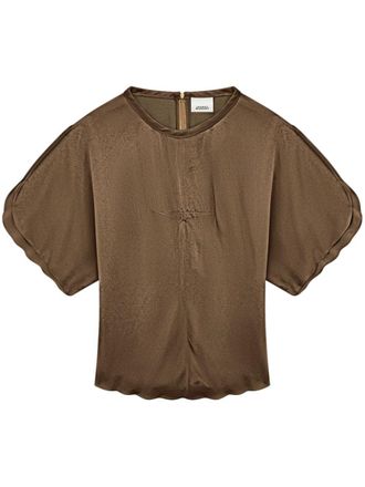Isabel Marant Karlita blouse - Green
