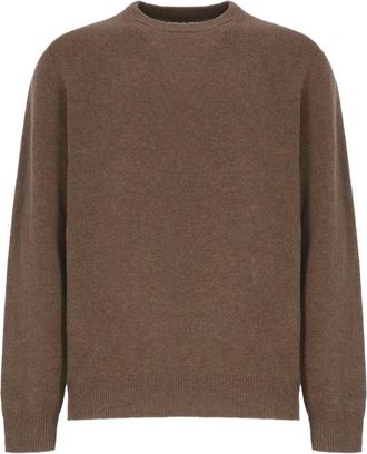 MC2 Saint Barth Maglione girocollo a maniche lunghe - Marrone