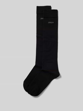 Joop Socken mit Label-Print im 2er-Pack in Black, Größe 39-42