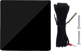 OEM Termostato Wifi Inteligente Para Calefacci&oacute;n El&eacute;ctrica Con Pantalla Lcd, Regulador De Temperatura Y Control Por Aplicaci&oacute;n Para El Hogar, Color Negro