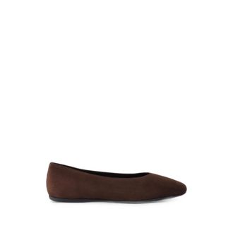 Prada Suede Ballerinas