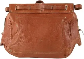 Jerome Dreyfuss Pre-owned Handbags, female, Brown, Size: ONE SIZE Pre-owned Carlos Brown Tote Bag