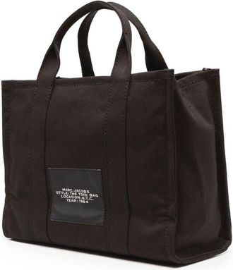 Marc Jacobs Womens Tote Bag The Medium Black Cotton Handbags Hand