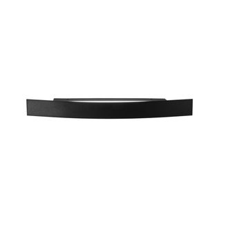 Luce-Ambiente-Design Led Wall Light Spoiler in Black Metal 20w With Cct Function 6x60 Cm