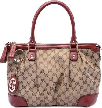 Gucci Pre-owned Gucci GG Canvas Sukey Satchel Ladies 27KLQV4R6QKZROW1