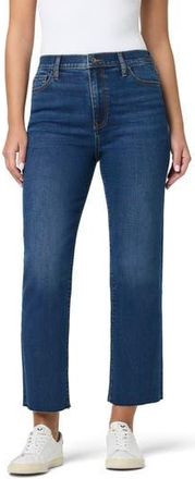 Hudson Noa Raw Hem High Waist Ankle Straight Leg Jeans in Carrington at Nordstrom Rack, Size 23