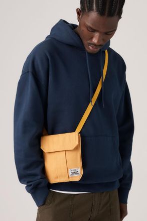 Levi's Duboce Crossbody Pouch - Hombre - One Size - Yellow / Cool Yellow