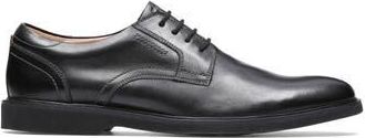 Clarks Malwood Lace-Up Derby in Black Leat at Nordstrom Rack, Size 10.5