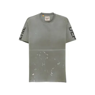 Gallery Dept. Paint-splatter Logo-print T-shirt