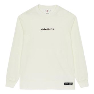 Nike Jordan Air Jordan x A Ma Maniere Long Sleeves T-Shirt Beige DJ9758-133