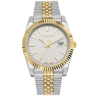 Mathey-Tissot Mathey-Tissot Mens Mathy III White Dial Watch